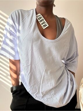 Periwinkle Women’s Scoop Neck Tee